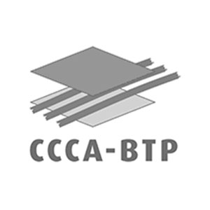 Logo CCCA BTP noir et blanc