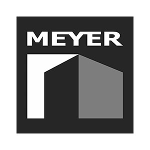 Logo noir et blanc meyer