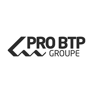 Logo noir et blanc pro BTP