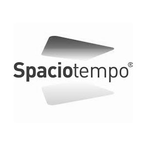 Logo noir et blanc Spaciotempo